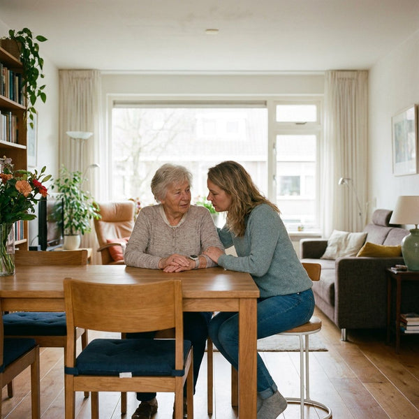 Alarmknop testen voor ouderen