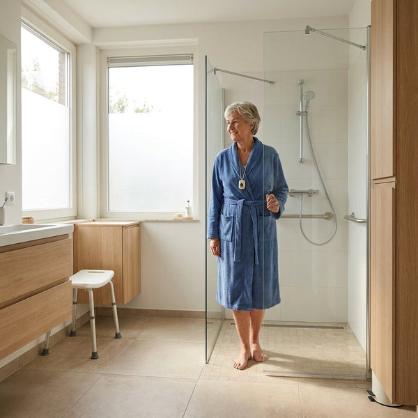 Waterdichte alarmknop voor ouderen