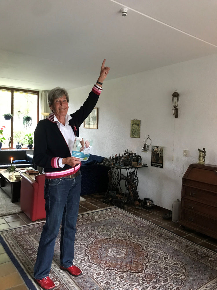 Mevrouw Bodifee (69) uit Waalre is blij met Leefsamen