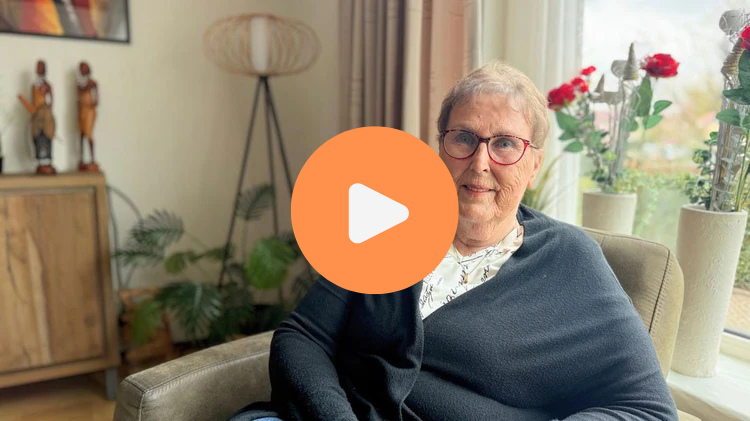 Ria van Hese (78) is blij met Leefsamen in huis