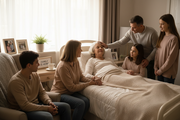 Leefsamen hielp deze familie in de laatste fase