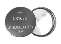 Batterij knoopcel CR1632 (2 stuks)