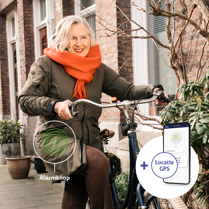 Alarmknop onderweg