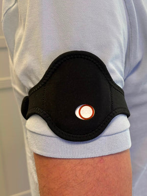 Armband bovenarm alarmknop onderweg